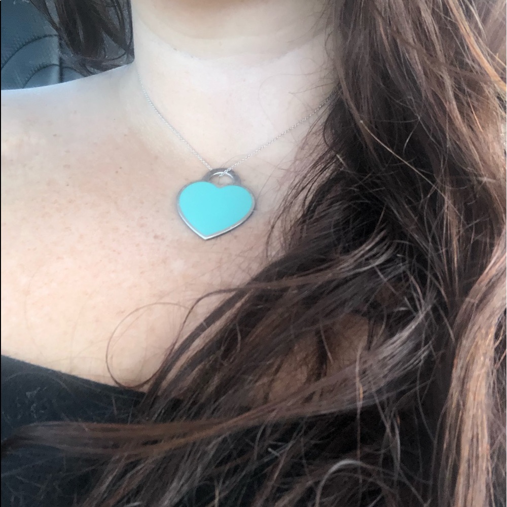 *RARE* HUGE XL Tiffany & Co. RTT Heart Charm